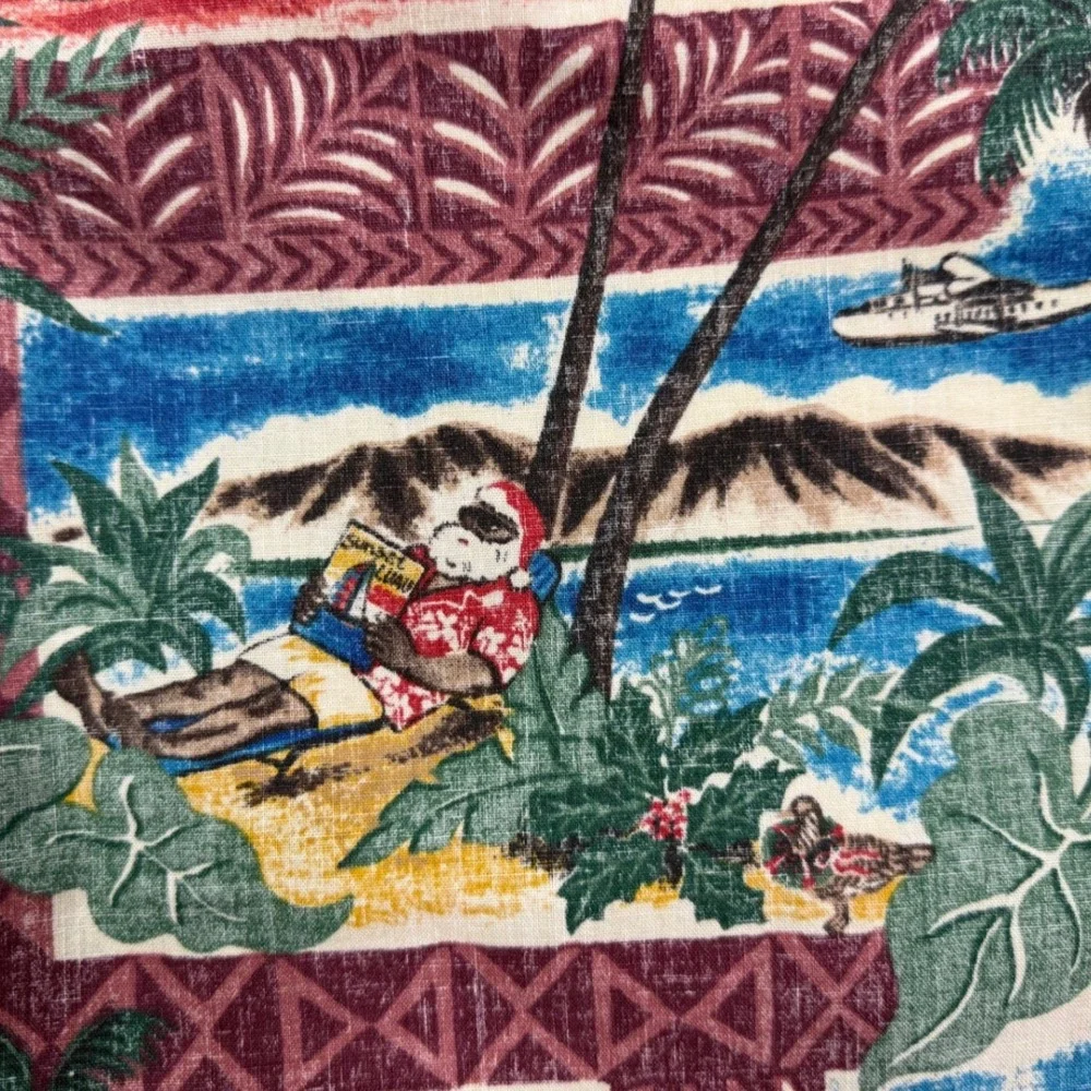 Reyn Spooner Shorts XL Mele Kalikimaka Christmas Santa Hawaiian Tropical Resort